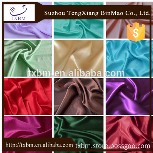 Customize 19, 22, 25 momme pure 100% charmeuse silk fabric